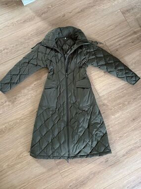 Moncler Olive Green Winter Coat - Women’s Size 1